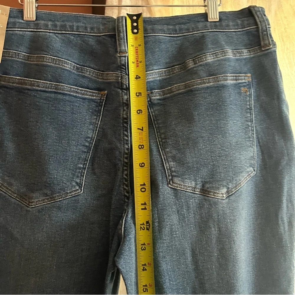 Madewell High-Rise Skinny Crop Jeans in Bradfield Wash‎ $138 NWT See Size Info - Picture 8 of 9